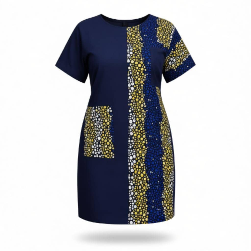 Dot Matrix Modern Art Dress