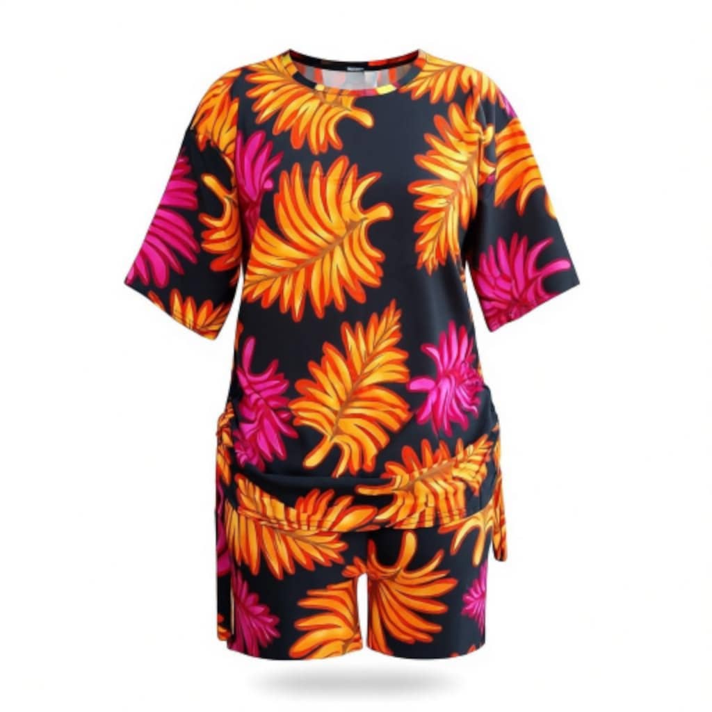 Tropical Blaze Co-ord Set
